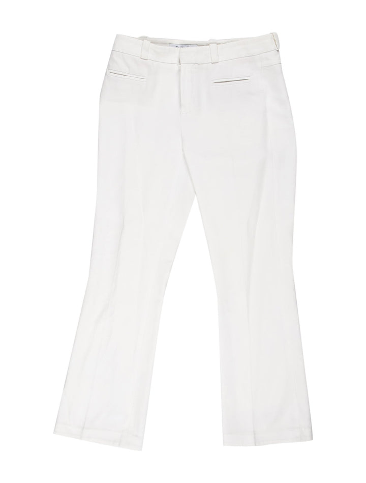 LORO PIANA Women's White Casual Trousers Pants I 46 UK 14 US 10 ladies