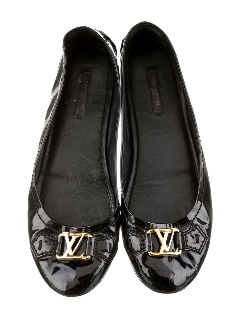 Louis Vuitton Patent Leather Flats