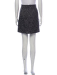 MICHAEL KORS Virgin Wool Tweed Mini Skirt Size US 2 ladies