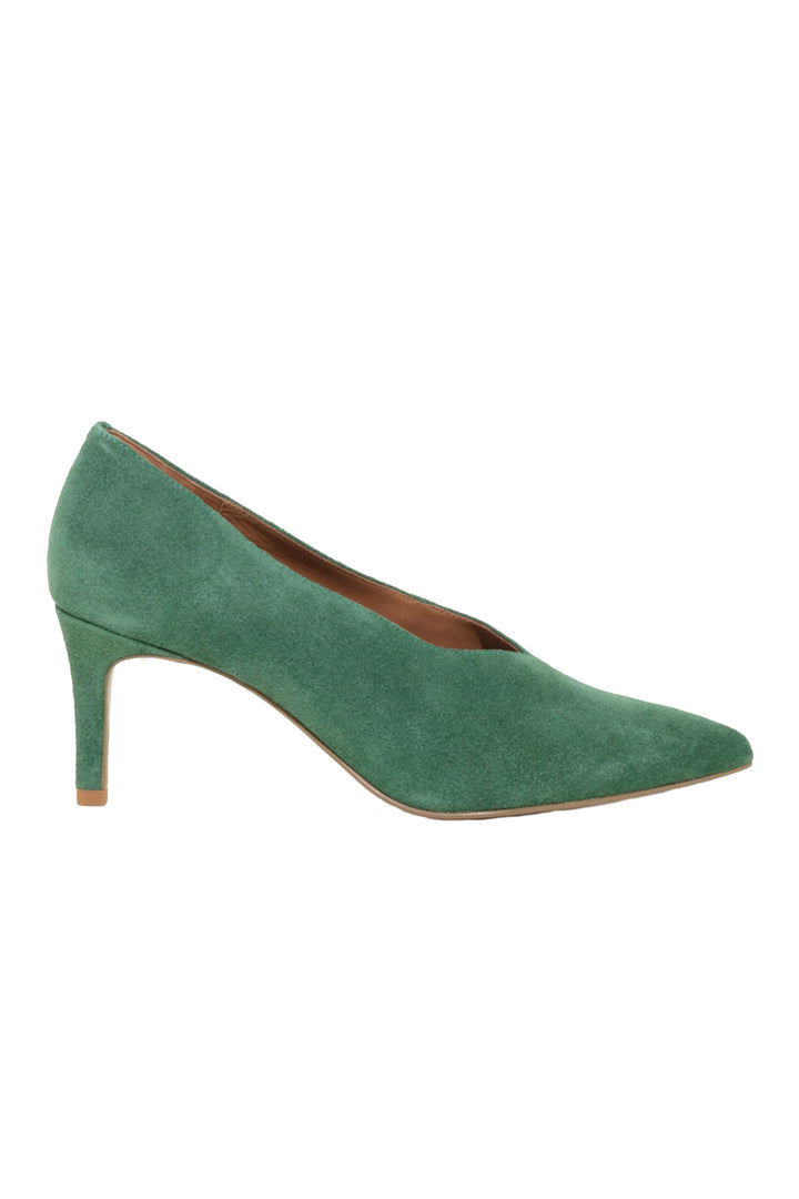 & Other Stories Los Angeles Green Suede Pumps Shoes EU 38 UK 5 US 8 ladies
