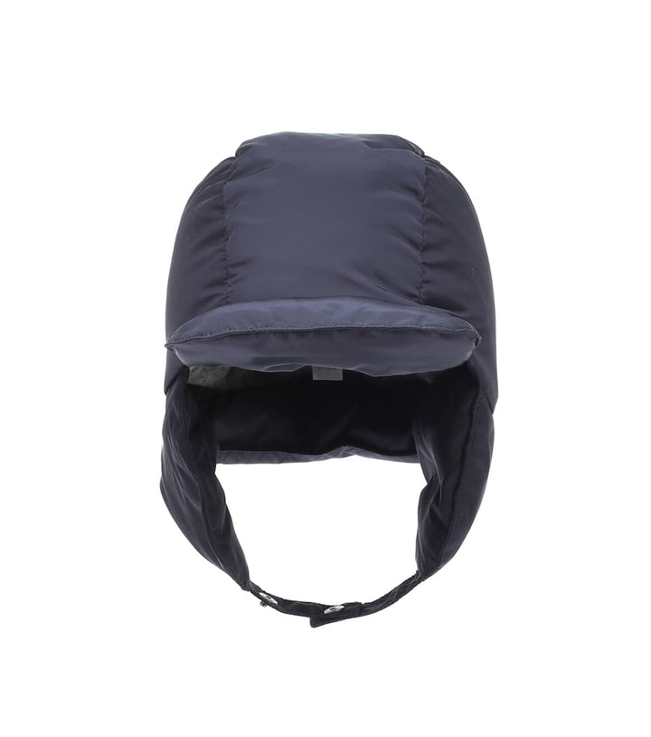 Il Gufo Grey Down Feathers fill aviator hat 54 8-12 years Children
