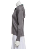 PLEATS PLEASE ISSEY MIYAKE Pleated Shirt In Grey  ladies