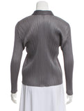 PLEATS PLEASE ISSEY MIYAKE Pleated Shirt In Grey  ladies