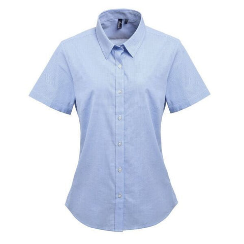 McKenzy Blue Stripe Shirt Size 42 UK 10 US 6 ladies