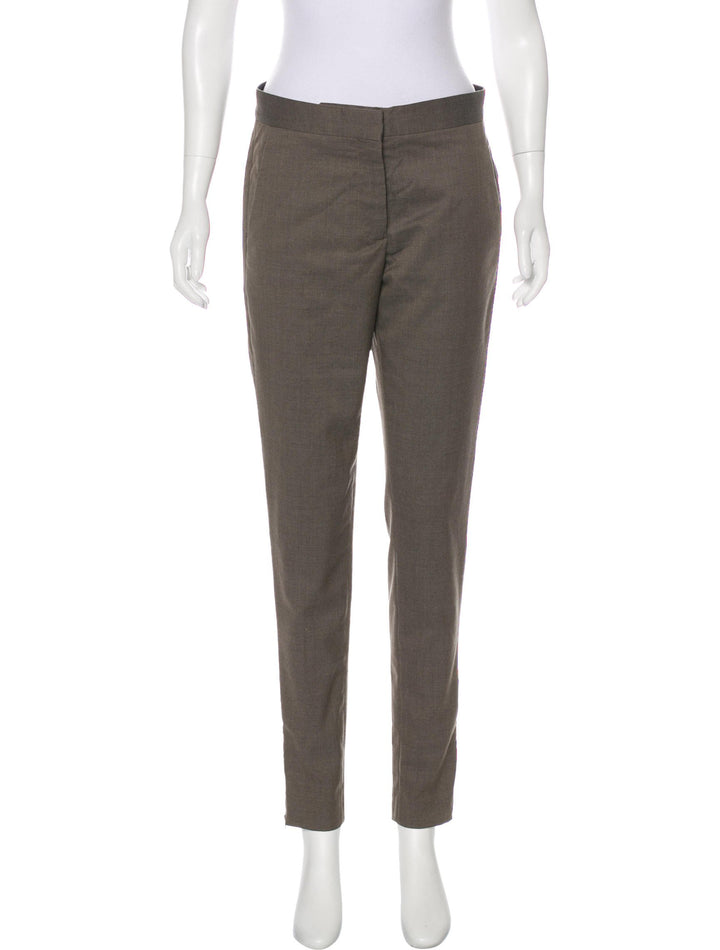 Stella McCartney Runaway Mid Rise Wool Pants Trousers Ladies