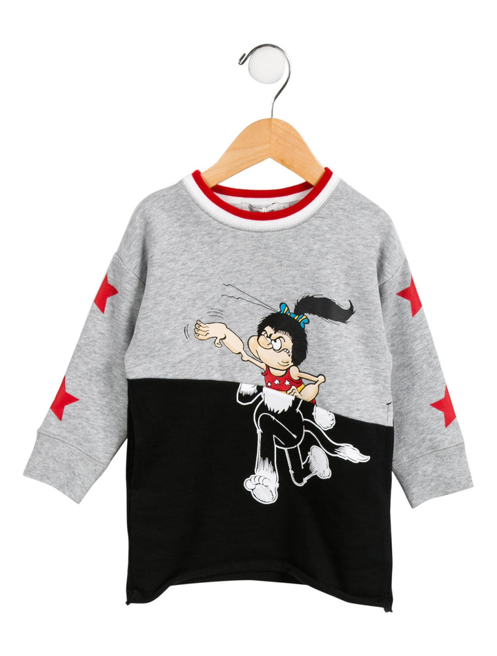 Stella McCartney KIDS Girls' Savannah Sweatshirt Dress 6 Years old Children