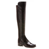 STUART WEITZMAN EMBOSSED 50 50 BOOTS Size 36.5 UK 3.5 US 6.5 Ladies