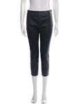 The ROW Cropped Leather Cropped Legging Pants Trousers Size US 6 M medium ladies