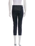 The ROW Cropped Leather Cropped Legging Pants Trousers Size US 6 M medium ladies