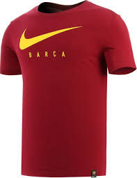 Nike Tee Men's FC Barcelona Training Grind Maroon T-Shirt Size S Small Men