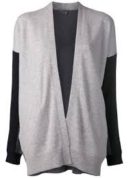 VINCE Women's Colorblock Drape Cashmere Cardigan SIZE XS Ladies
