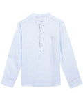 Tartine et Chocolat KIDS Boys’ Blue Linen Shirt 3 Years old children