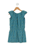 BONPOINT Girls' Polka Dot Short Sleeve Dress Size 4 years children