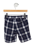 il gufo Boys' Plaid Bermuda Shorts Size 10 years old children