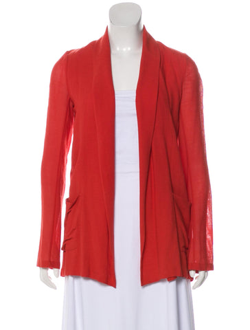 JASMINE DI MILO OVERSIZED RED SILK WOOL BLAZER SIZE UK 8 US 4 EU 36 ladies