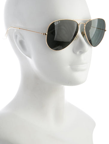 Ray- Ban Tinted Aviator Sunglasses ladies