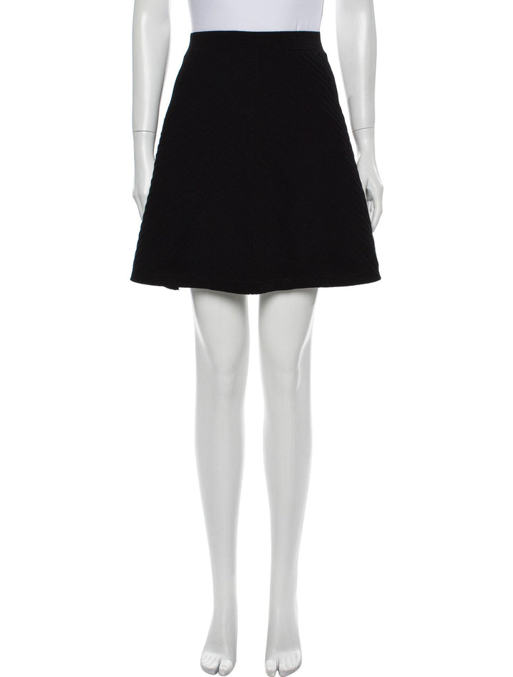 SANDRO Black Mini Skirt Size 3 L Large ladies