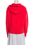 THE ELDER STATESMAN Pure Cashmere Knit Hoodie Sweater Jumper Size L large ladies