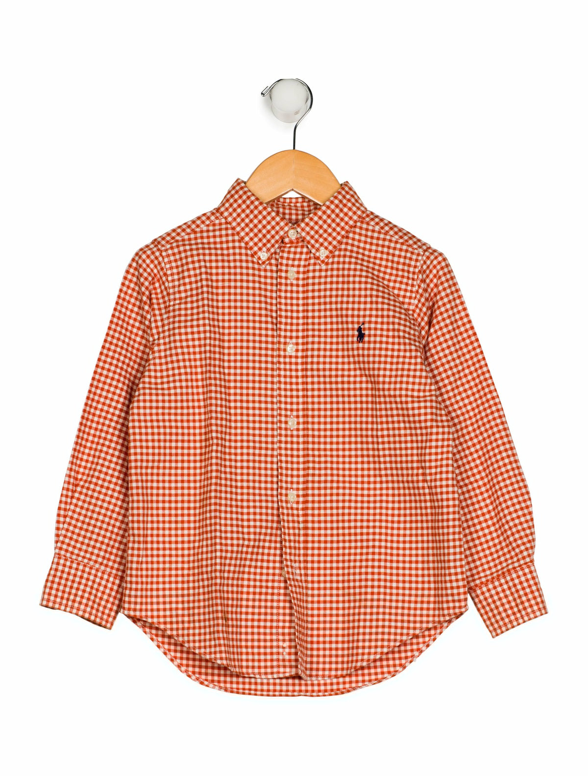 RALPH LAUREN BOYS' PLAID BUTTON-UP SHIRT 3 Years old Children