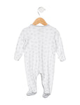 Ralph Lauren Boys' Printed Long Sleeve All-In-One Sleepsuit NB New Born children