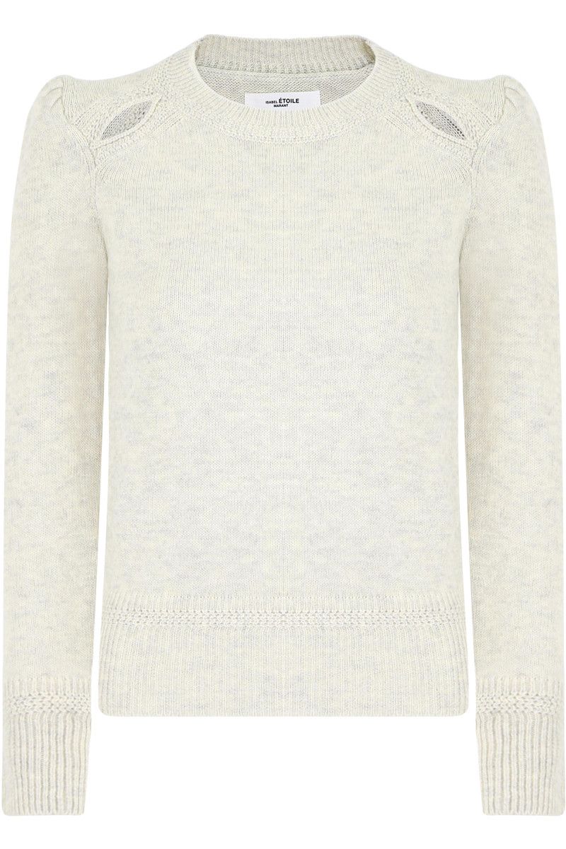 ISABEL MARANT ÉTOILE Klee Wool & Cotton Cutout Sweater Jumper F 34 UK 6 US 2 XS ladies
