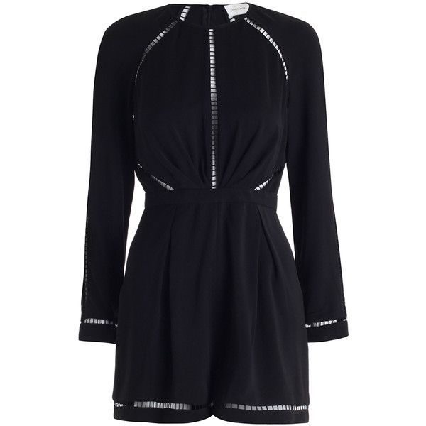 ZIMMERMANN MOST WANTED LADDE BLACK ROMPER PLAYSUIT Size 1 ladies
