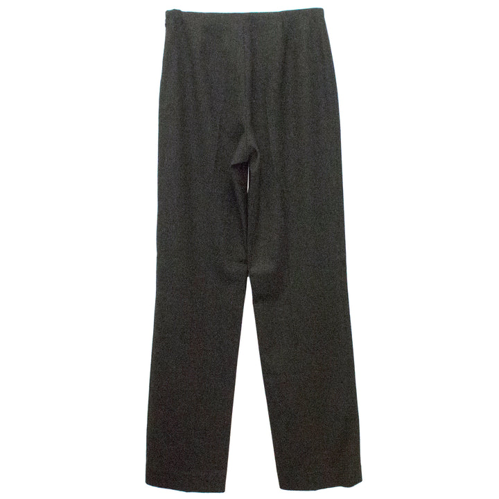 Ralph Lauren Blue Label Wool Flare Wide Leg Pants Trousers Size US 8 UK 12 L ladies