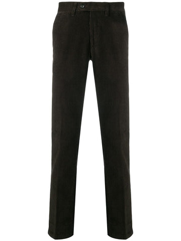 Corneliani Mens Brown Cotton Trousers Pants Size 58 R