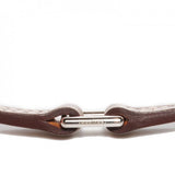 HERMES Swift Micro Rivale Bracelet Small Etoupe Palladium Size S Small ladies