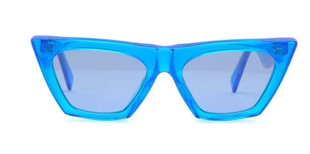 Céline Spring 2018 Runaway Blue CAT EYE SUNGLASSES EDGE CL41468/S Celine Ladies