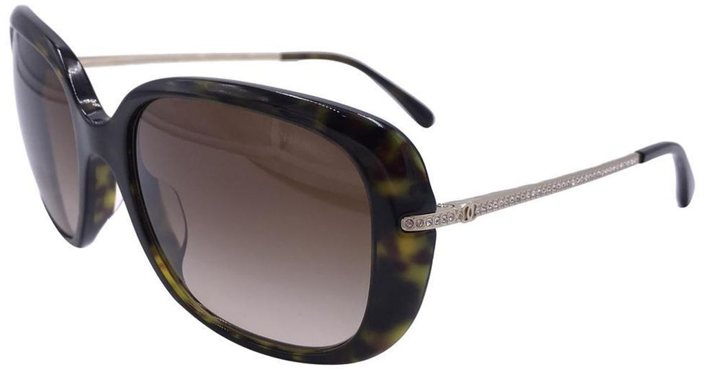 Chanel Crystal Bijoux Sunglasses 5298-B-A Tortoise