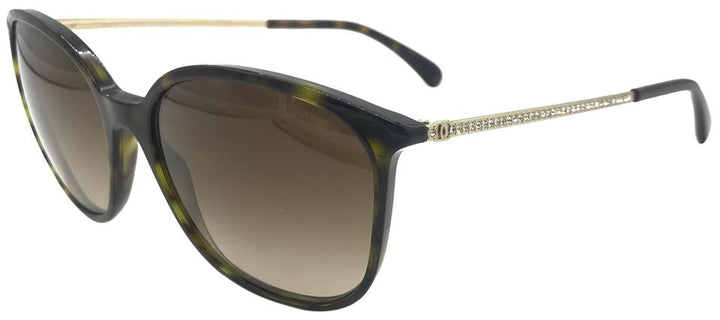 Chanel Tortoise 5291-b C.714/S5 Crystals Sunglasses ladies