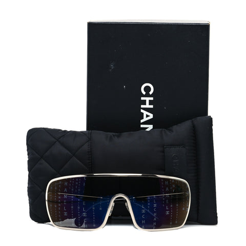 CHANEL Hologram Runway Metal Shield Runway Sunglasses 71213 ladies –  Afashionistastore