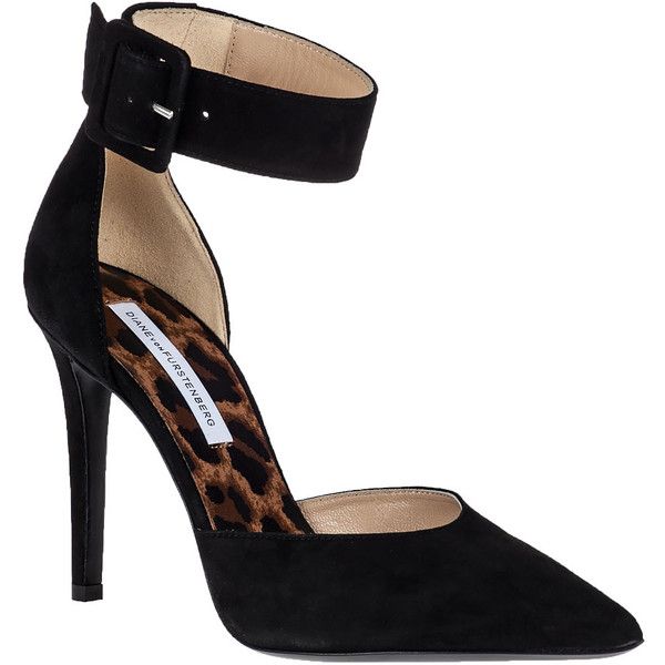 Diane Von Furstenberg Buckie Ankle Strap Shoes UK 6 US 10 40 ladies