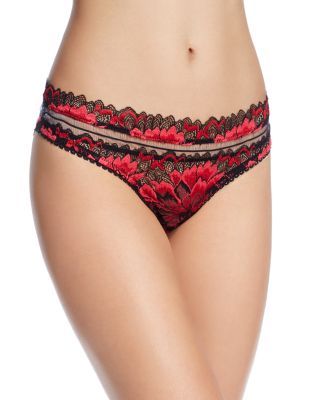 Pleasure State Embroidered FEODORA FENIX THE KNOCKOUT Briefs Underwear Size M ladies