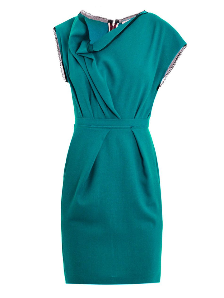 Roksanda Ilincic 'Peridot’ wool dress in a stunning teal green Ladies