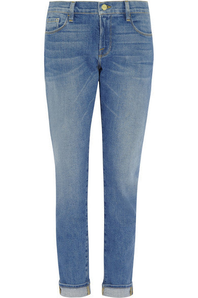 FRAME Le Garcon mid-rise slim boyfriend jeans pants trousers New Ladies