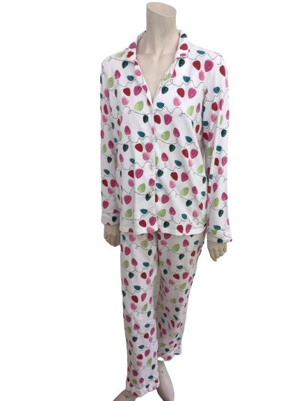 BEDHEAD STRING OF LIGHTS CLASSIC PAJAMA SET SIZE S Small ladies