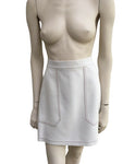 Topshop White Mini Skirt UK 14 US 10 EU 42 ladies