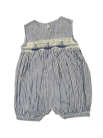TAF Juenna Baby Boys Stripped Nautical Boats Playsuit 12 months children