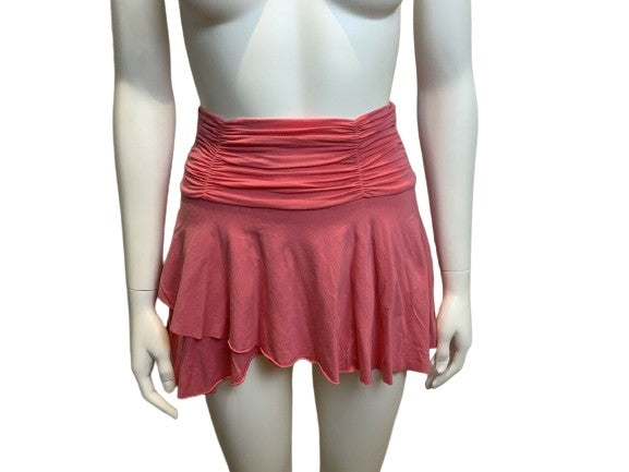 Ella Moss Pink Prima Cotton Summer Mini Skirt Size XS ladies