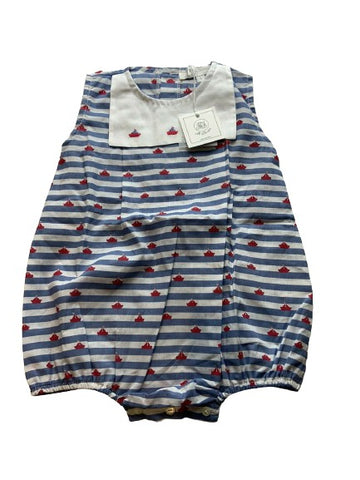 M. Ferrari Lucca Italy Romper All in One Outfit 6 month old Boys Children