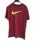 Nike Tee Men's FC Barcelona Training Grind Maroon T-Shirt Size S Small Men