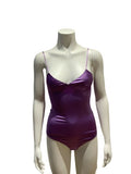 JASMINE DI MILO Purple Silk-charmeuse camisole Top Body Size UK 8 SMALL ladies