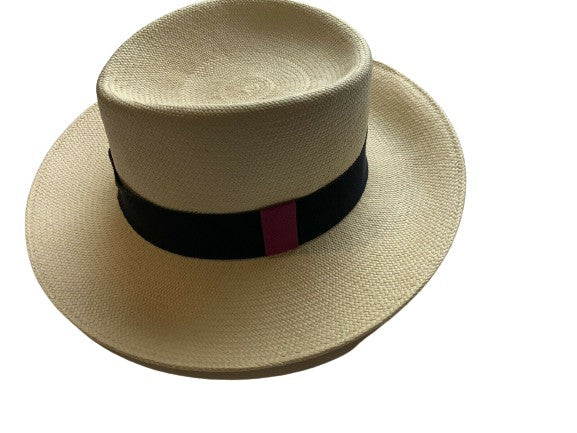 La Cerise Sur Le Chapeau - Natural Straw Hat Size 56 ladies