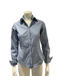Gap Blue Fitted Stretch Shirt Size US 2 UK 6 XS ladies