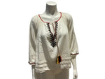 Ralph Lauren Denim & Supply White Embroidered Tunic Size XS ladies