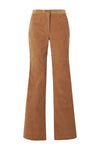 Paul & Joe Brown Corduroy Flared Leg Pants Trousers Size 27 ladies