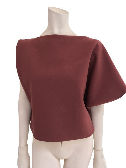 La Petite S***** Draped crepe wool Top Size F 36 UK 8 US 4 S Small ladies