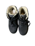 JACADI PARIS Boys' Fake Fur Lined Booties Shoes Size 32 children